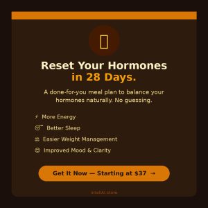 28-Day Hormone Balance Diet & Meal Plan