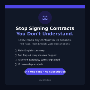 LexAI — AI Contract Reviewer
